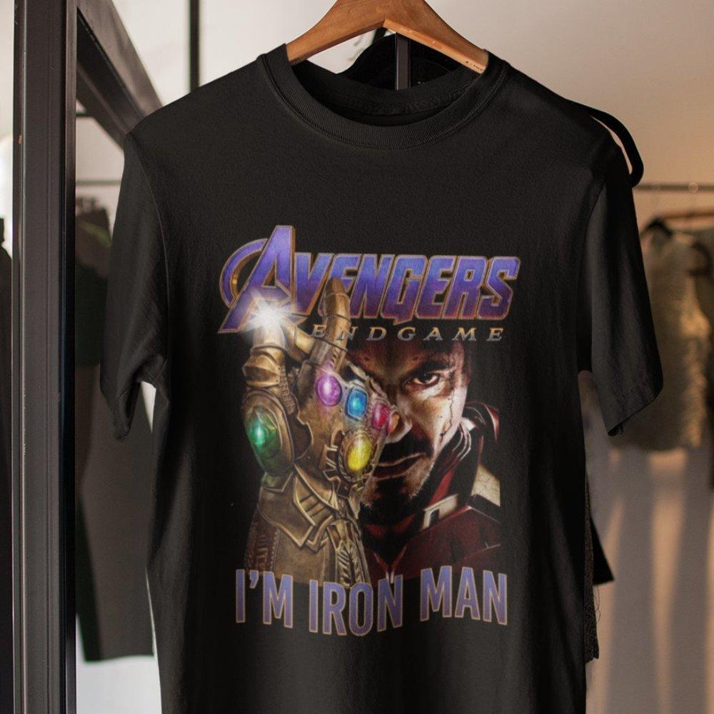 I_M Iron Man Tony Shirt - Picture 1 of 4